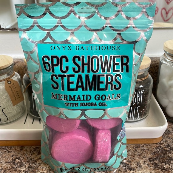 Onyx Bathhouse Mermaid Goals Shower Steamers - Picture 1 of 1